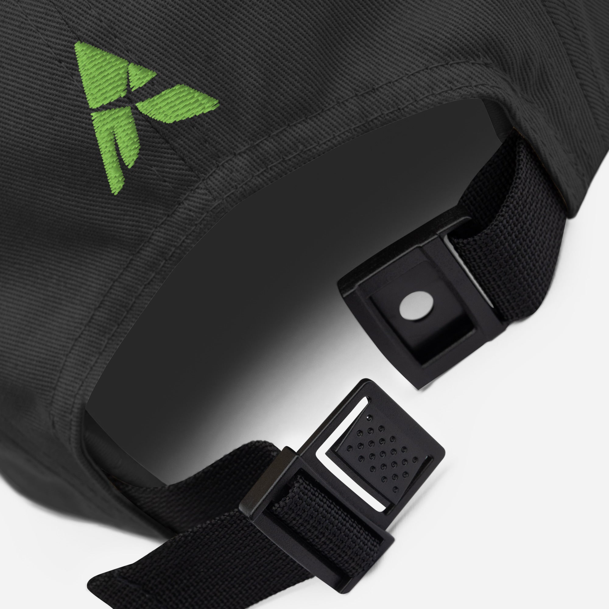SahlessDoMore Five Panel Cap lightweight cotton low profile with metal eyelets and nylon strap closure