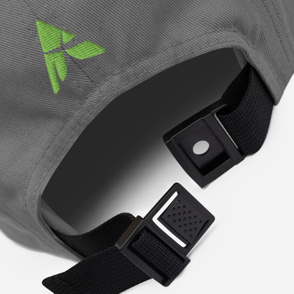 SahLessDoMore Five Panel Cap lightweight cotton low profile with nylon strap closure