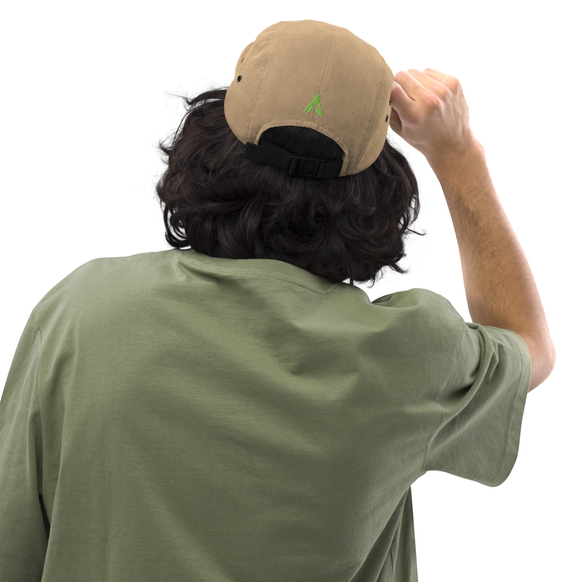 SahlessDoMore Five Panel Cap lightweight cotton low profile with nylon strap closure