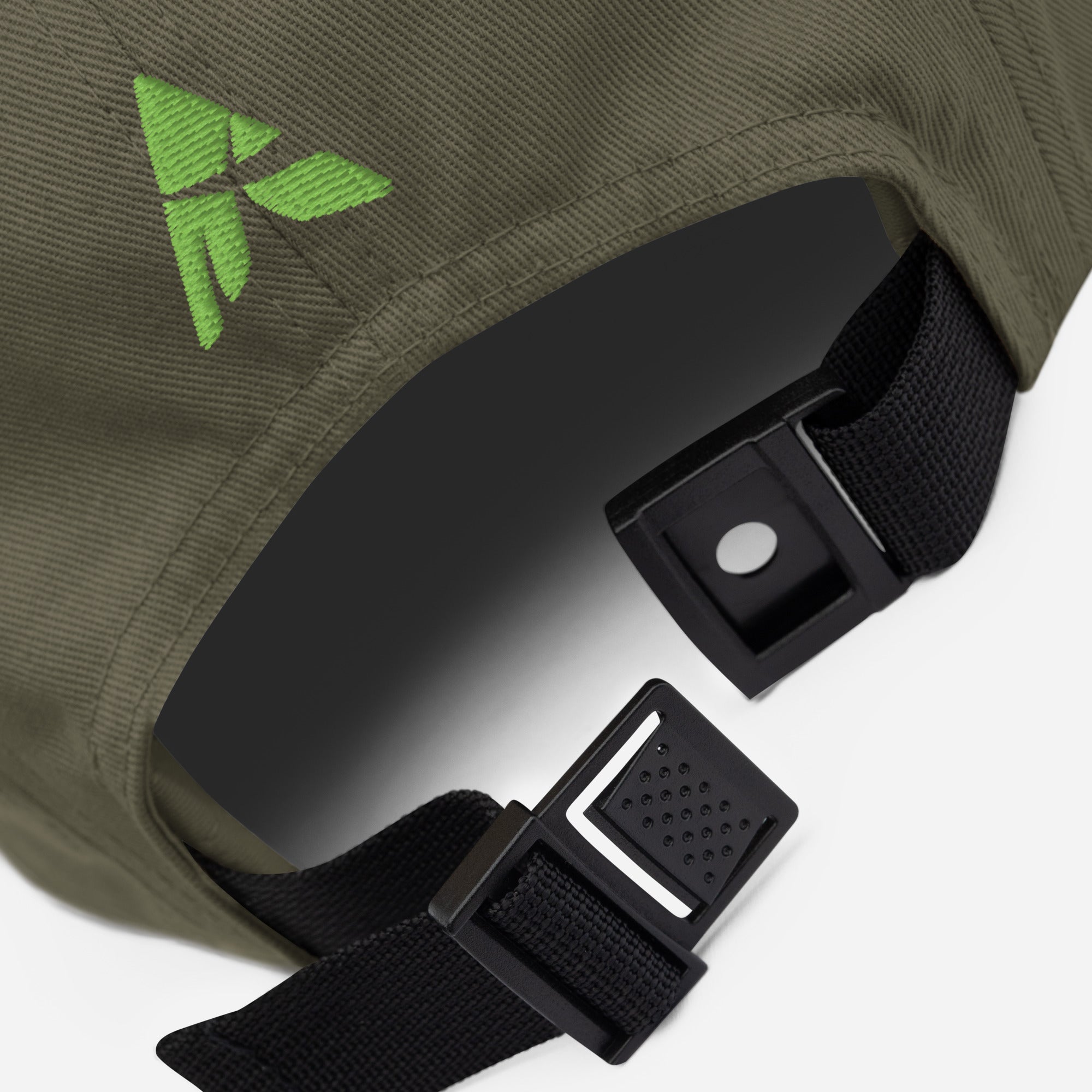 SahlessDoMore Five Panel Cap lightweight cotton low profile with nylon strap closure