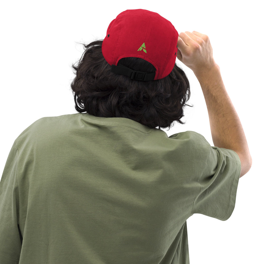 SahlessDoMore Five Panel Cap lightweight cotton low profile five panel design with nylon strap closure