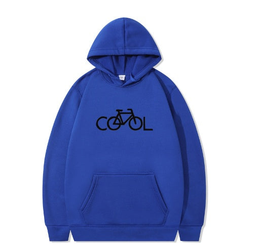 Black Cool Vibes Hoodie with bold DTG print, unisex premium sweatshirt in multiple colors