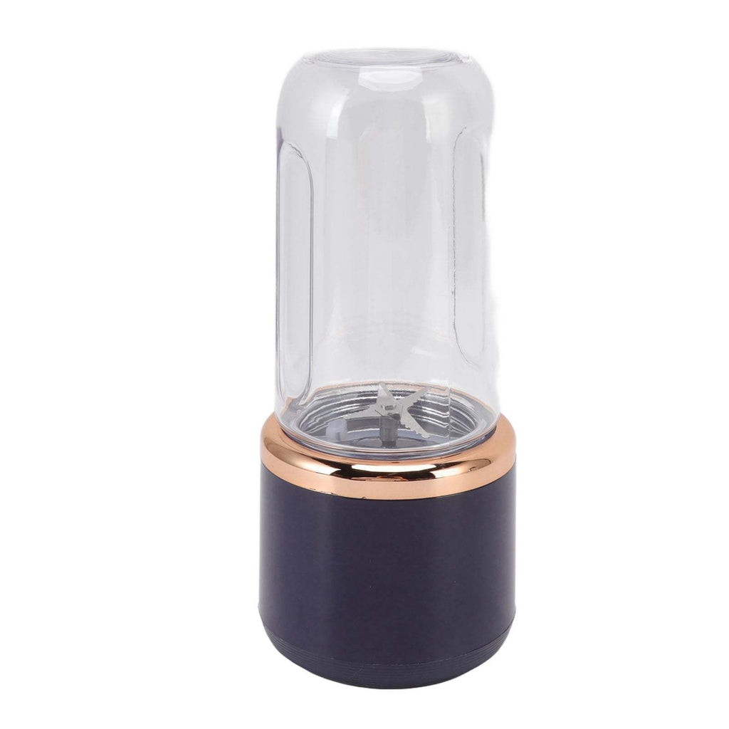 Cordless Portable Blender Bottle with lid, USB rechargeable, compact and travel-friendly.