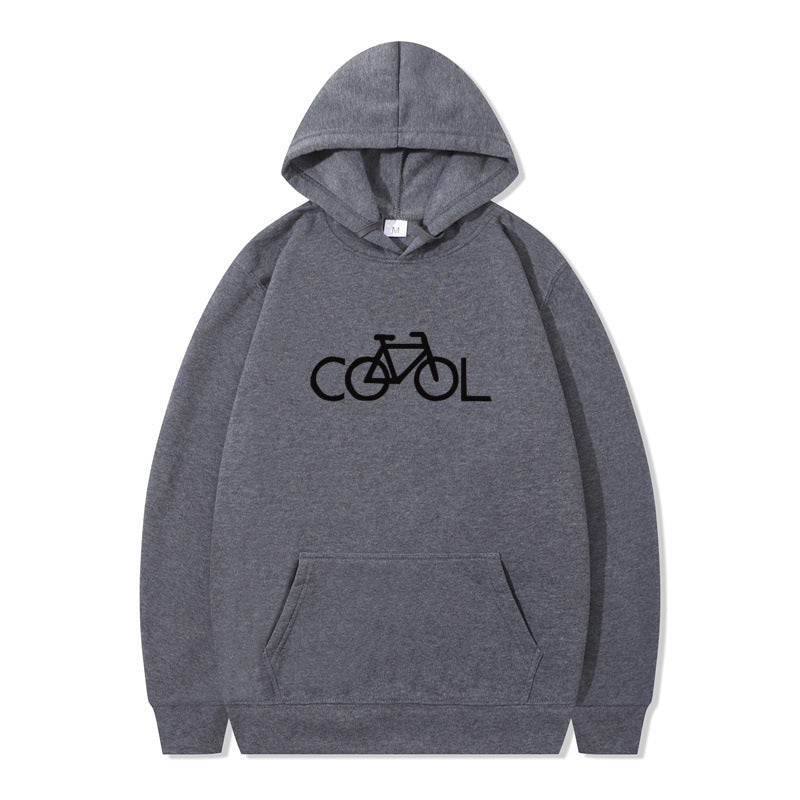 Black Cool Vibes Hoodie with DTG print, premium unisex sweatshirt in multiple colors
