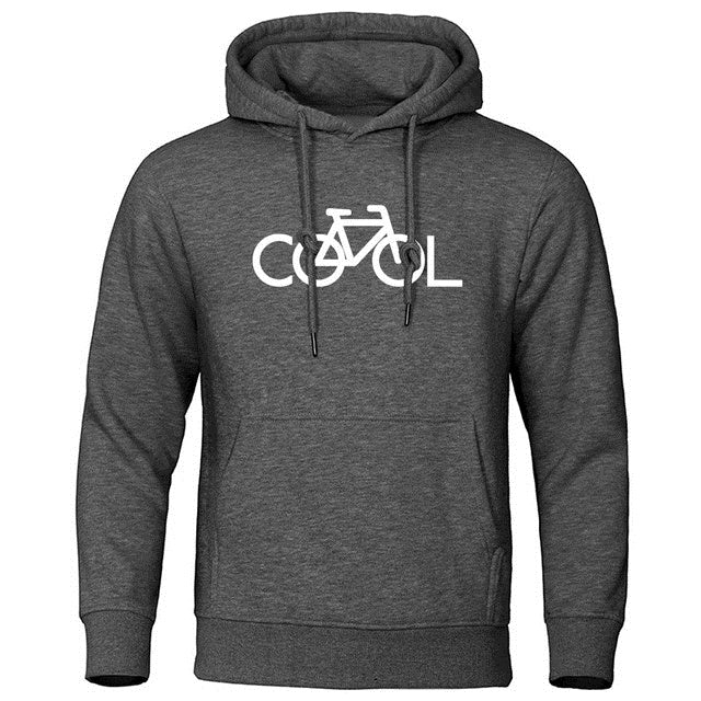 Black Cool Vibes Hoodie with bold DTG print, premium unisex sweatshirt in multiple colors