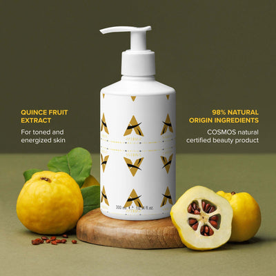 SahLess Revitalize Hand & Body Wash with natural ingredients and citrus scent.
