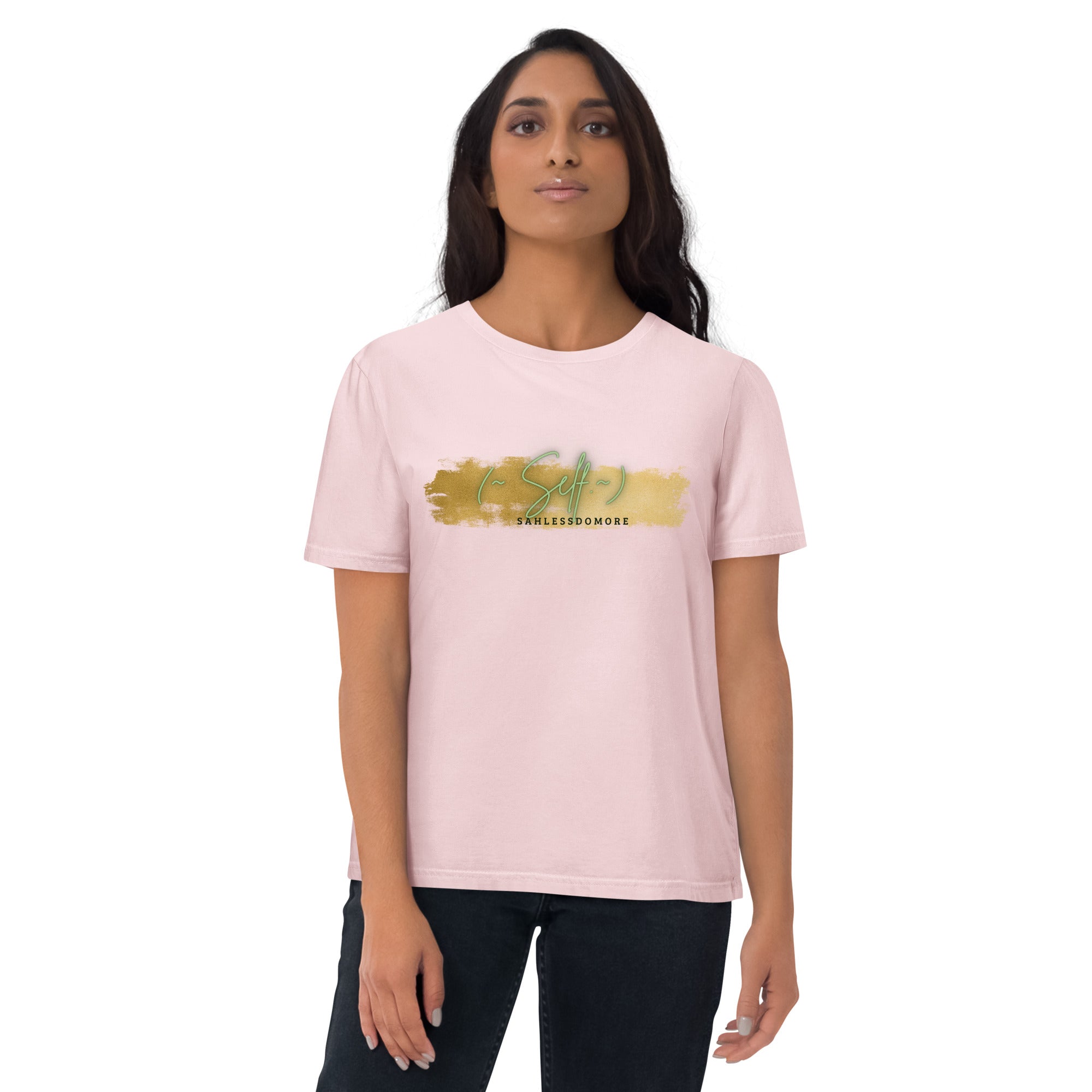 Unisex Organic Cotton T-Shirt by SahLess Emporium in clean, stylish design
