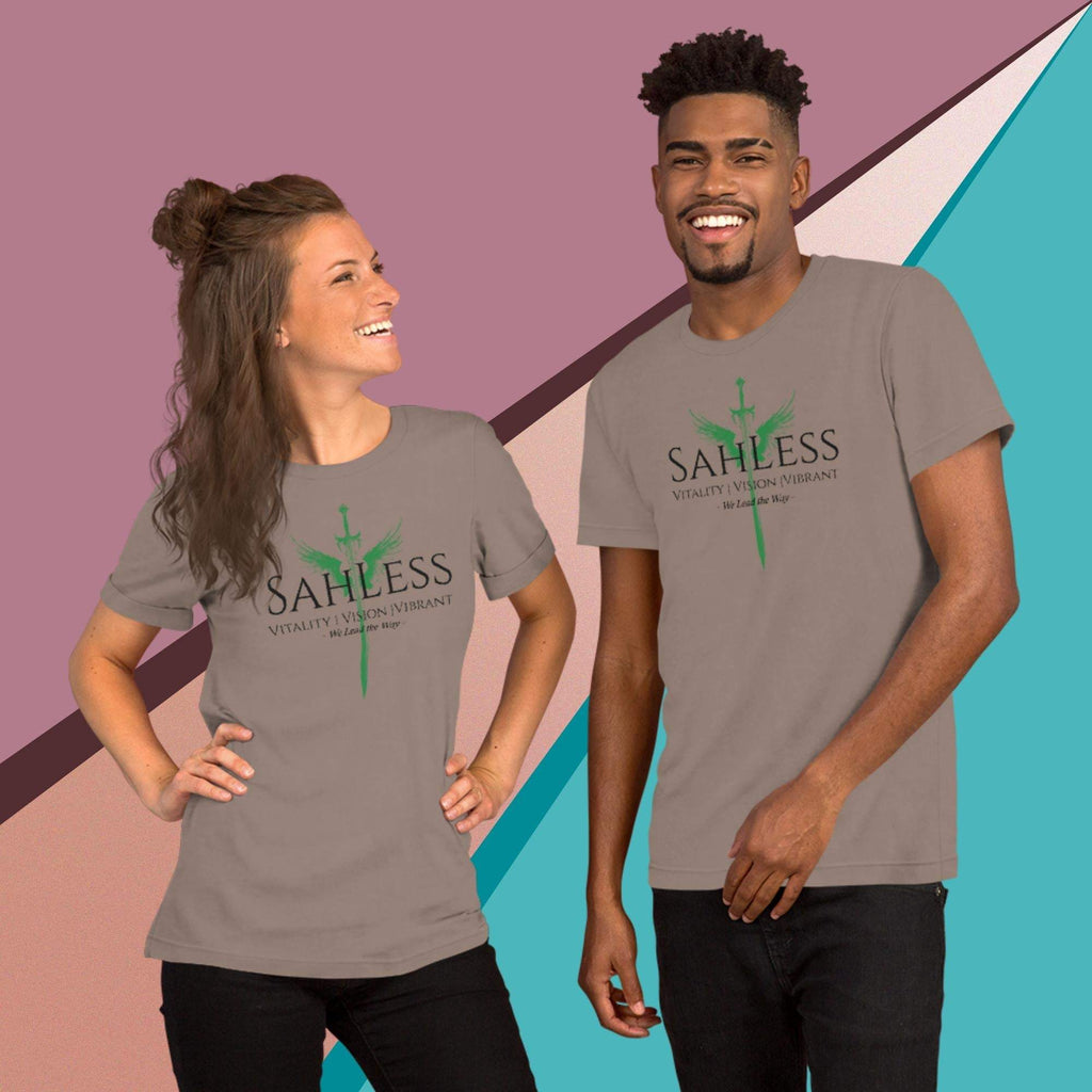 Unisex SahLess Lead the Way t-shirt, soft and lightweight, perfect fit.